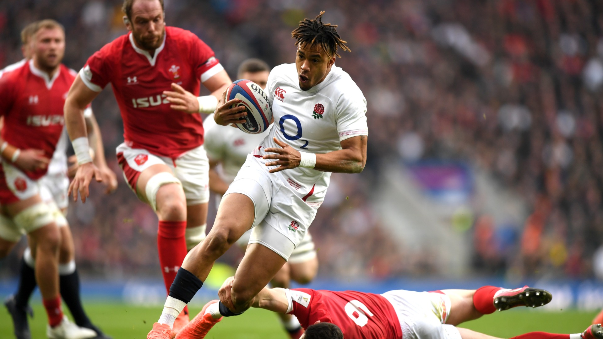 Six Nations 2020 report: England 33-30 Wales - Anthony Watson scores at  Twickenham